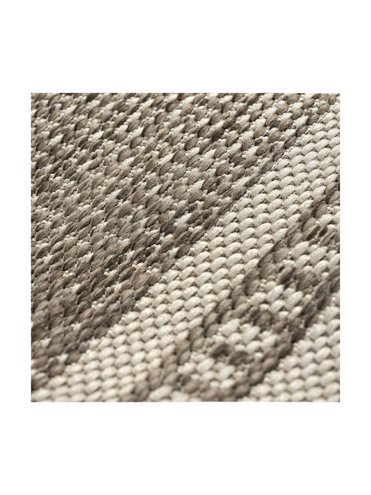 Beauty Home Modern Wicker Bedroom Rugs Set Beige 9764-ΣΕΤ 3pcs