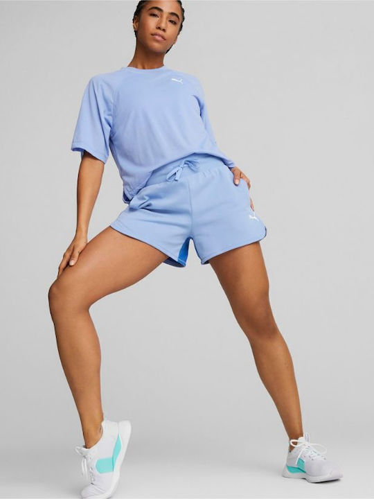 Modern Sports Women's Sporty Shorts Light Blue
