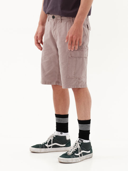 231.EM47.295 Men's Shorts Cargo Purple