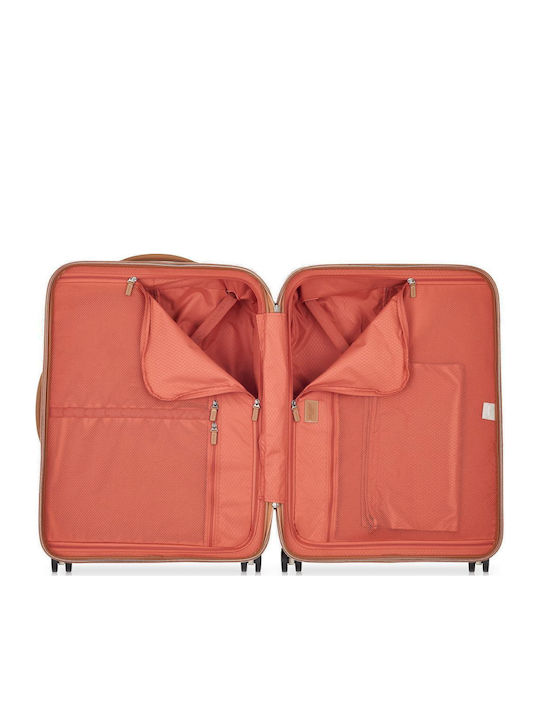 Delsey Chatelet Air Μεγάλη Βαλίτσα Ταξιδίου Σκληρή Angora με 4 Ρόδες Ύψους 70εκ.