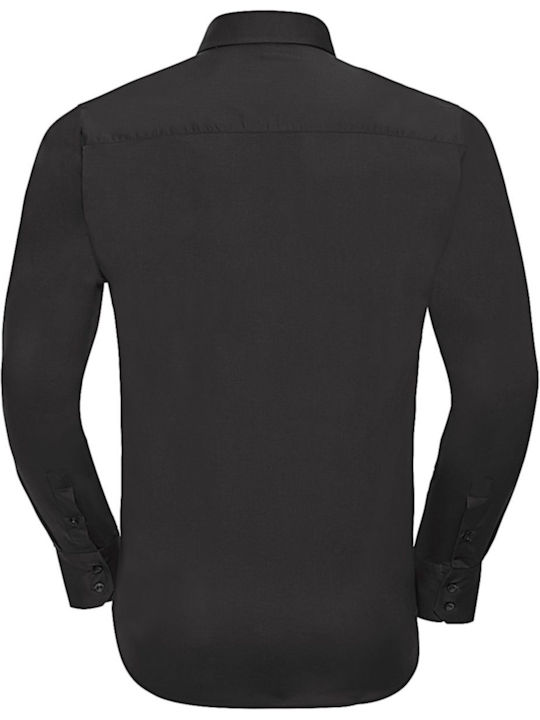 Russell Athletic R-946M-0 Men's Shirt Long Sleeve Black