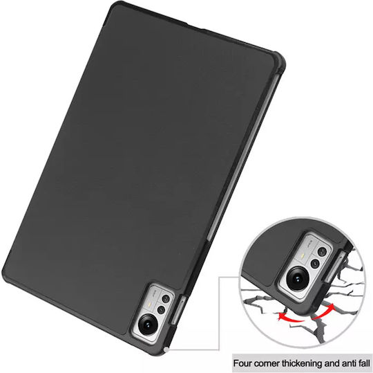 Techsuit Flip Cover Μαύρη (Xiaomi Pad 5 Pro 12.4")