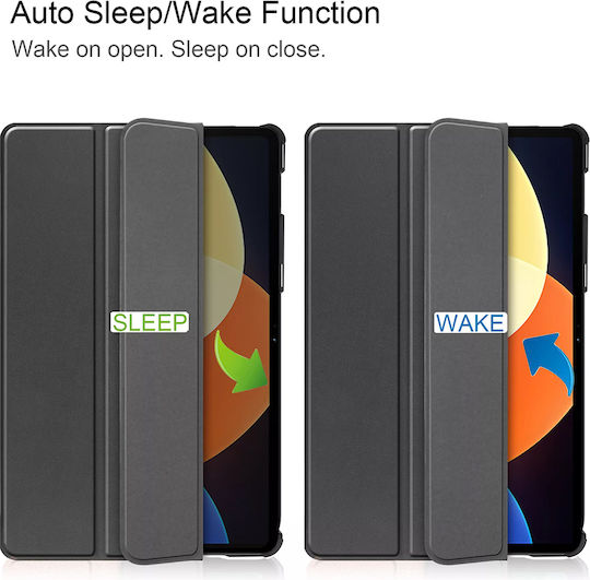 Techsuit Flip Cover Μαύρη (Xiaomi Pad 5 Pro 12.4")