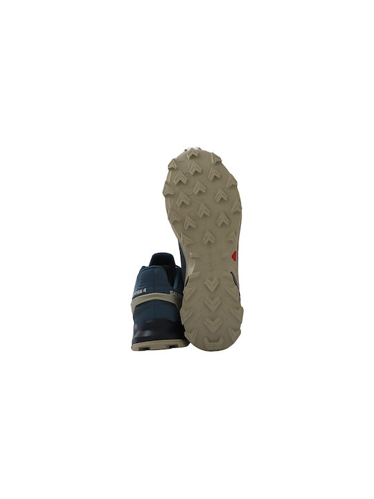 Alphacross 4 Sport Shoes Trail Running Blue