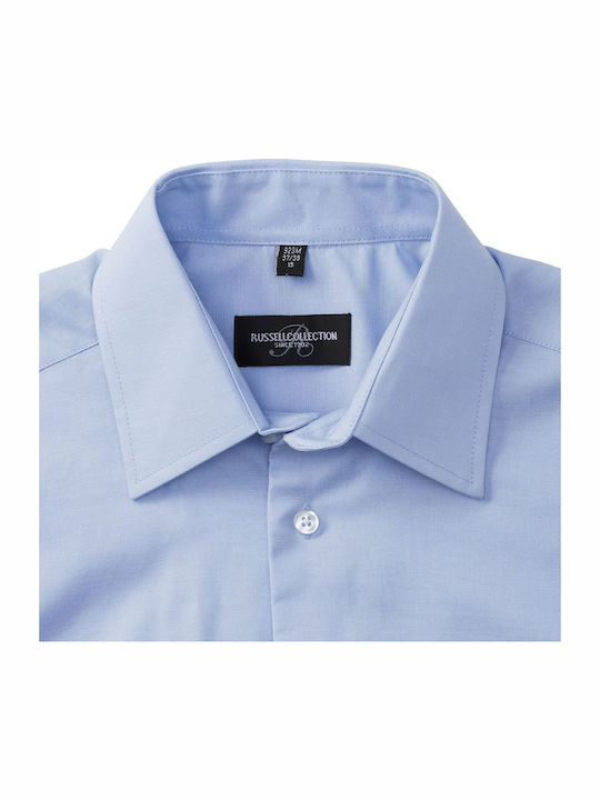 Russell Europe R-923M-0 Men's Promotional T-Shirt Short Sleeve in Light Blue Color
