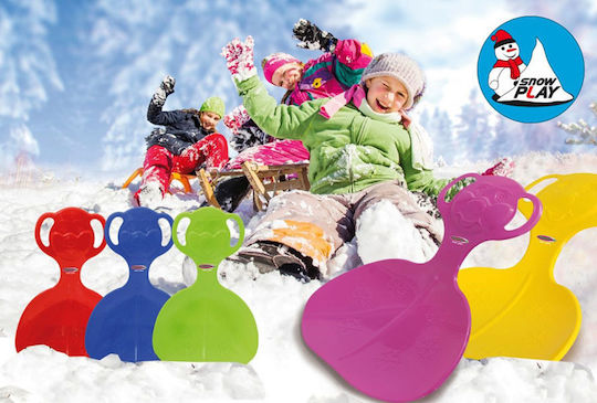 Jamara Snow Play Glider Bear Sled Blue