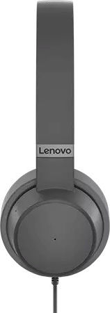 Lenovo Go Wired Over Ear Căști Multimedia cu microfon și conexiune USB-C în culoarea Gri