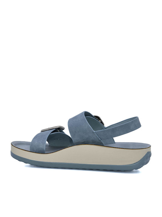 Women's Flat Sandals Light Blue