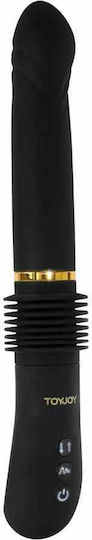 ToyJoy Magnum Opus Thrusting Realistic Vibrator 15cm Negru