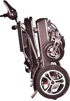 Brother Medical BME1024 Electric Wheelchair 12" Folding Simple Type 45cm Seat Width