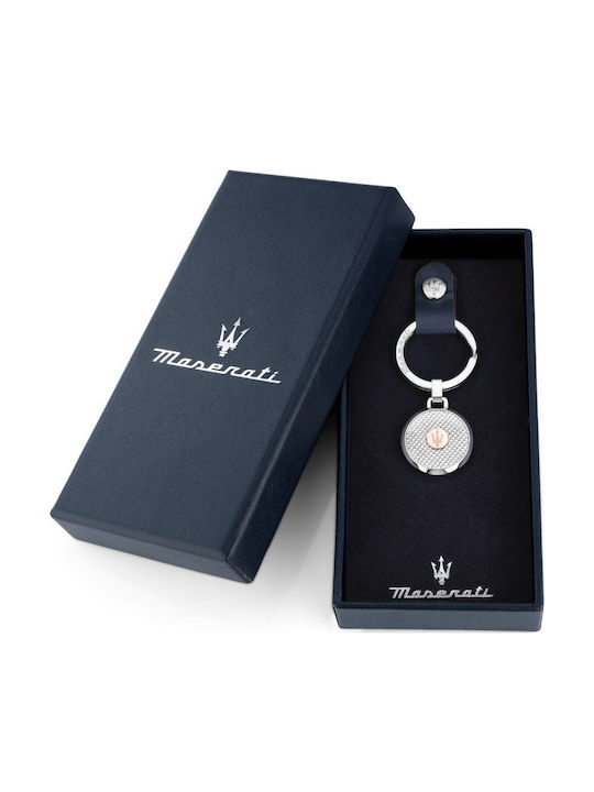 Maserati Keychain Metallic Rose Gold