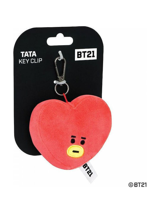 Aurora Keychain Tata Fabric Red