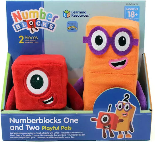 Learning Resources Βρεφικό Παιχνίδι Αριθμοκυβάκια από Ύφασμα για 18+ Μηνών