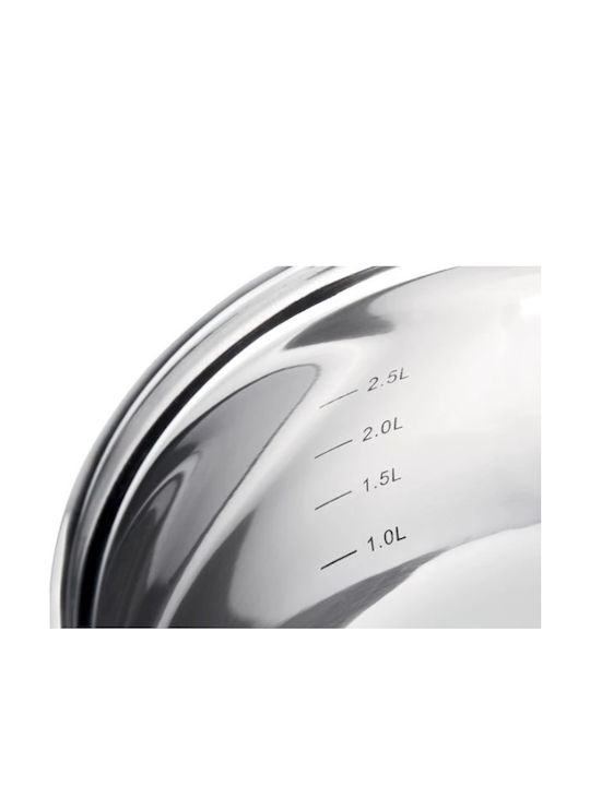 Lamart Pour Set de oale din oțel inoxidabil Argint cu strat antiaderent 7buc