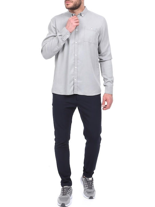 Laurent Long-sleeved Shirt Gray