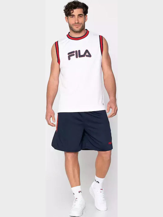Jason Αθλητική Μπλούζα Κοντομάνικη White/blue Navy/red