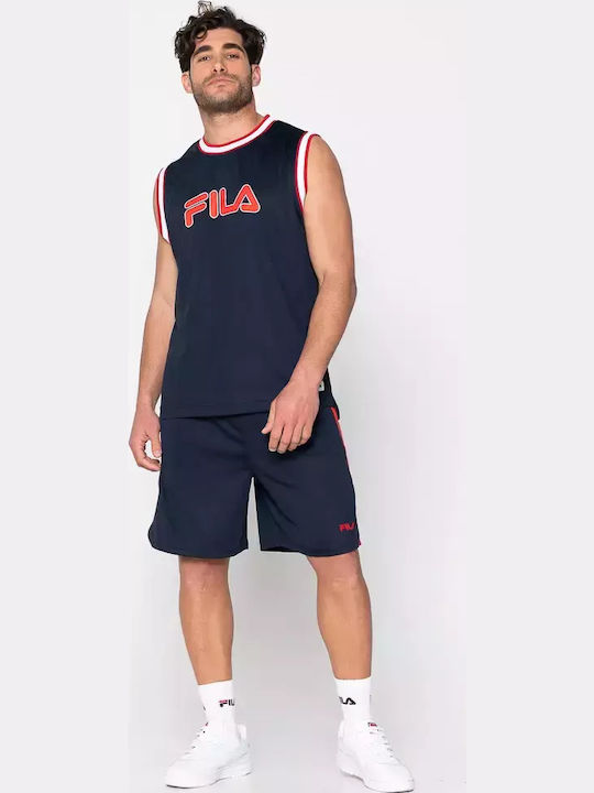 FILA Jason Bluza Albastru Marin/Roșu/Alb