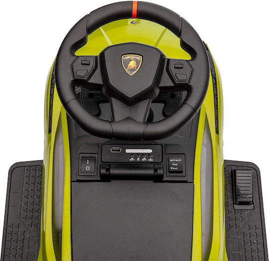 Lamborghini Sian Kids Electric Car One-Seater 6 Volt Green