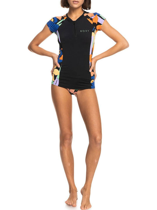 Roxy Women's Short Sleeve Sun Protection Shirt Multicolour