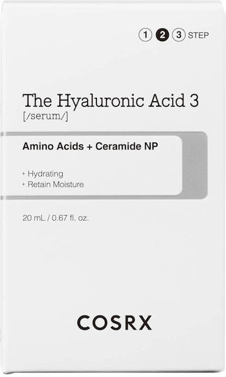 Cosrx The Hyaluronic Acid 3 Amino Acids + Ceramide NP Anti-aging Serum Face with Hyaluronic Acid 20ml
