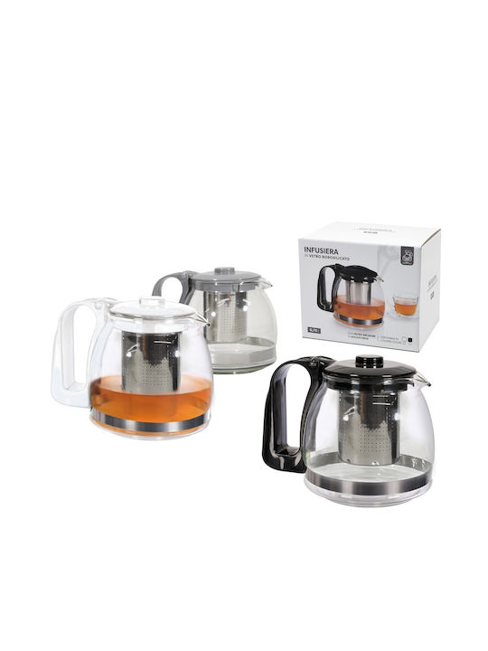 Viosarp Glass Transparent Teapot with Filter 700ml