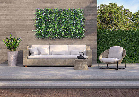 Newplan Artificial Foliage Panel Subtropics 50x50cm