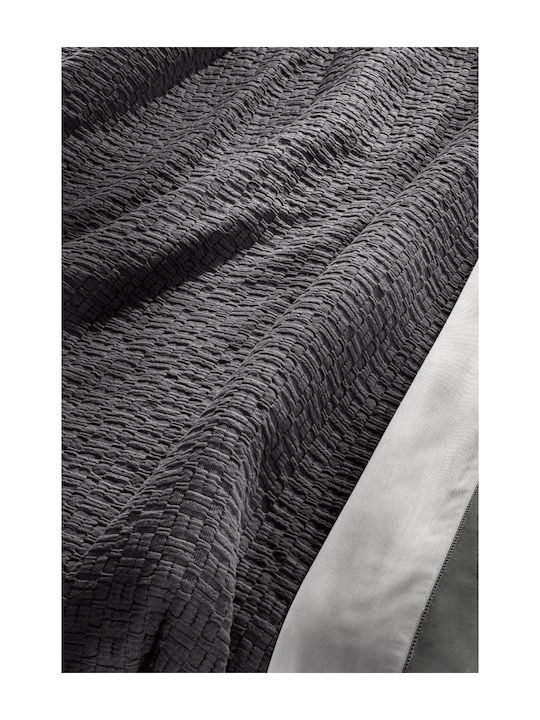 Guy Laroche Nikki Κουβέρτα Πικέ Υπέρδιπλη 240x260εκ. Anthracite