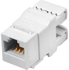 A-LAN MKN-U5-1 RJ45 Clip White 1τμχ MKN-U5-1