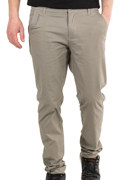 Παντελόνι Chino Ελαστικό Χακί