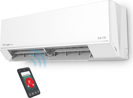 Inventor Leon (LEUV) Air Conditioner Inverter 12000 BTU A+++/A++ with WiFi and Ultraviolet Type C Technology