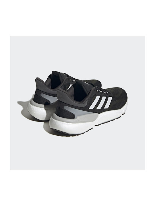 Solarboost 5 Herren Sportschuhe Laufen Core Black / Cloud White / Grey Two