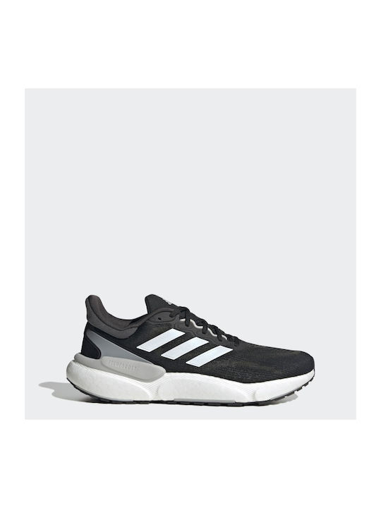 Solarboost 5 Herren Sportschuhe Laufen Core Black / Cloud White / Grey Two