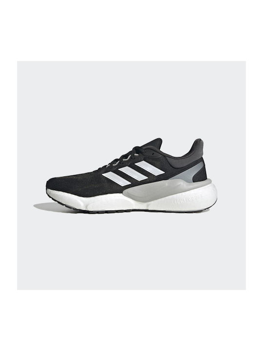 Solarboost 5 Herren Sportschuhe Laufen Core Black / Cloud White / Grey Two