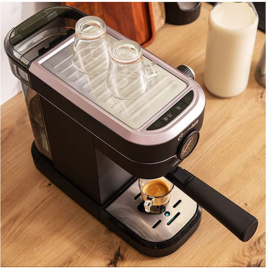 Cecotec Cafelizzia 890 Pro Μηχανή Espresso 1350W Πίεσης 20bar Rose