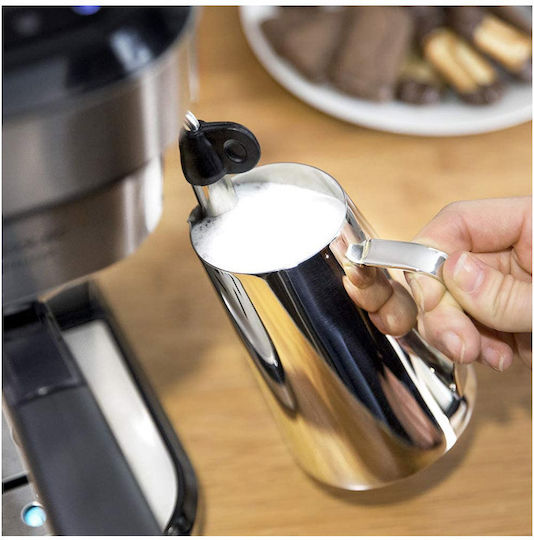 Cecotec Cafelizzia 790 Duo Μηχανή Espresso 1350W Πίεσης 20bar Steel