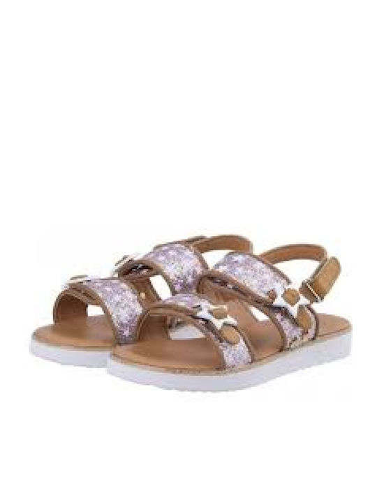 Lulu Kids' Sandals Aurora Tabac Brown