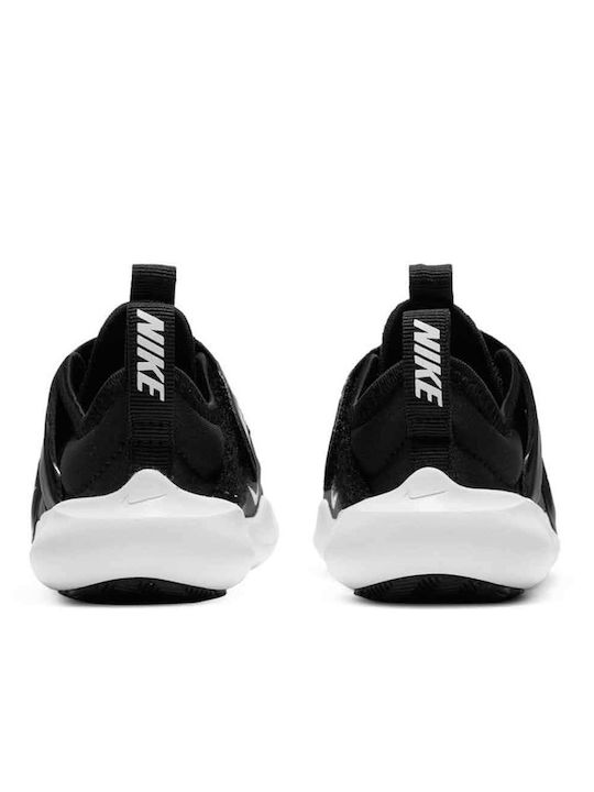 Flex Advance Kids Sports Shoes Running with Hoop & Loop Closure Black
