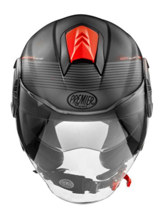 LS2 Cool Evo Black / Red CH92 BM Motorradhelm Jet ECE 22.05 1300gr