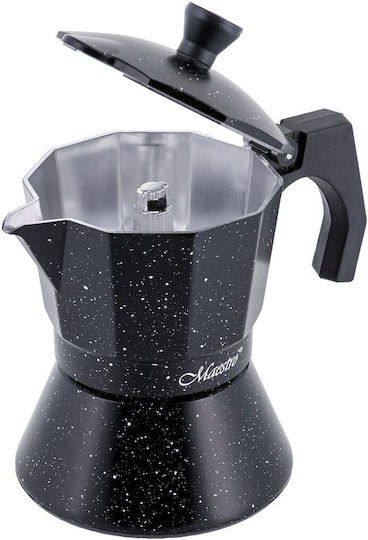 Maestro Μπρίκι Espresso 3cups Μαύρο