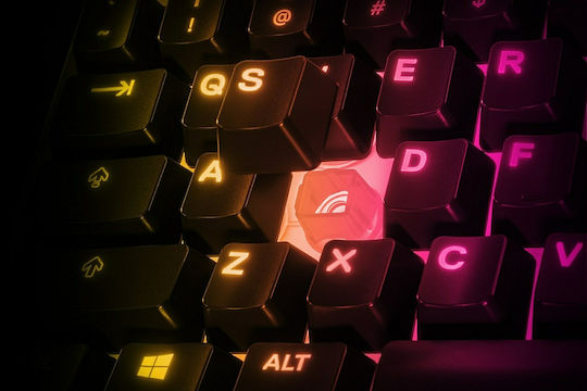 SteelSeries Apex 3 TKL Gaming Πληκτρολόγιο με RGB φωτισμό (Αγγλικό UK)