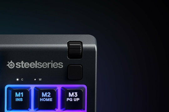 SteelSeries Apex 3 TKL Gaming Πληκτρολόγιο με RGB φωτισμό (Αγγλικό UK)