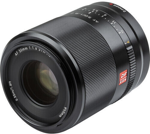 Viltrox Voller Rahmen Kameraobjektiv AF 50mm f/1.8 Festbrennweite für Nikon Z Mount Black