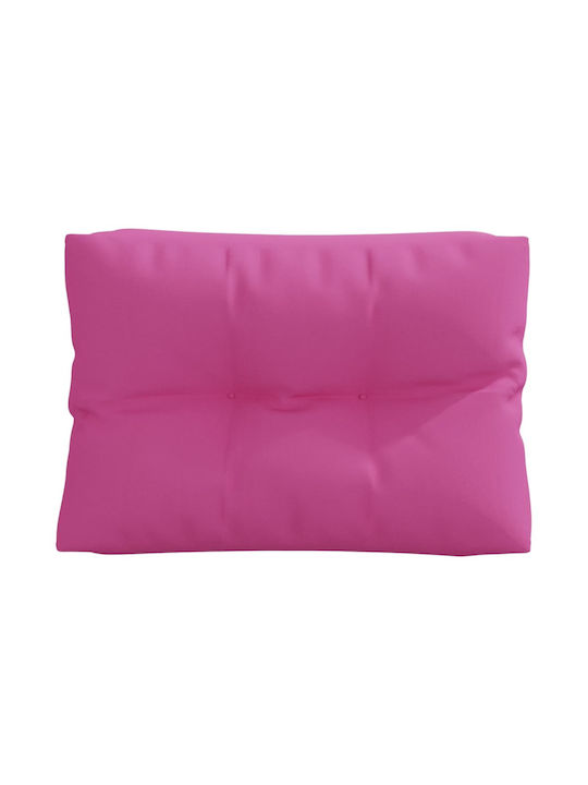 vidaXL Garden Chair Cushion with Back Pink 2pcs 60x60cm.