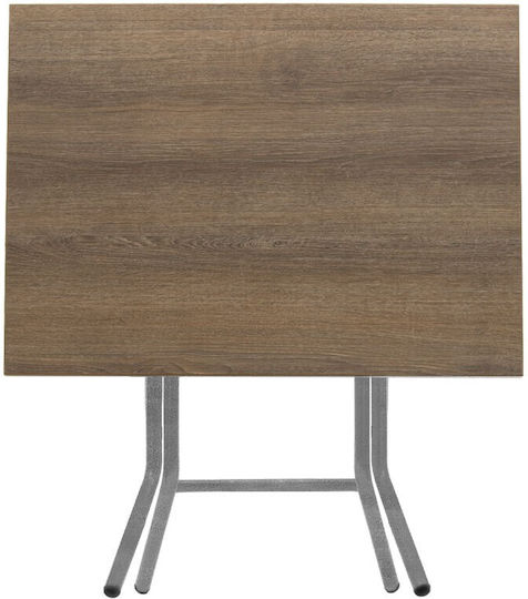 Clack Masă Bucătărie Pliabil 80x60x75buc