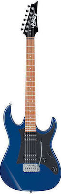 Ibanez IJRX20 Σετ Ηλεκτρική Κιθάρα 6 Χορδών με Ταστιέρα Jatoba και Σχήμα ST Style σε Μπλε Χρώμα