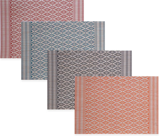 Nef-Nef Homeware Palacio Σουπλά Υφασμάτινο Πορτοκαλί 45x33cm 2τμχ Nef-Nef Homeware Palacio Σουπλά Υφασμάτινο Πορτοκαλί 45x33cm 2τμχ