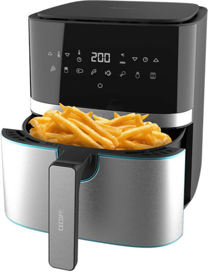 Cecotec Cecofry Full Inox Pro 5500 Еър Фрайър 5.5лт Сребрист
