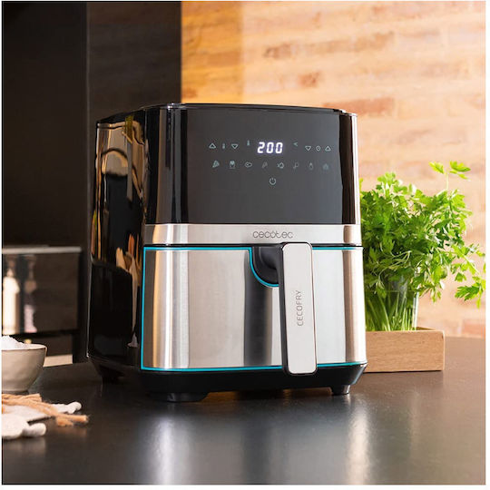 Cecotec Cecofry Full Inox Pro 5500 Еър Фрайър 5.5лт Сребрист