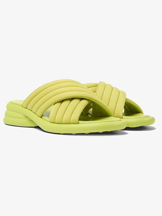 Camper Sandale dama Lime