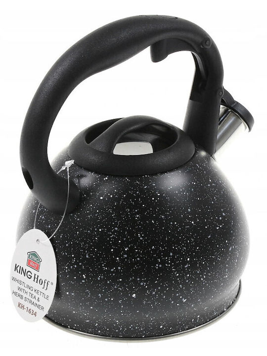 KING Hoff Βραστήρας Ανοξείδωτος Μαύρη 1200ml